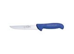 Ergogrip Ausbeinmesser, Steif, 15Cm Blau, Breite Klinge