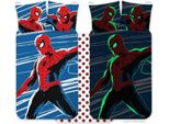Spiderman Kleinkind Bettbezug Glow In The Dark - 100 X 135 Cm - Baumwolle