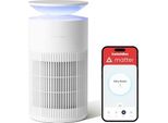 Purificatore D'aria Switchbot Controllo App Luce Notturna, Cadr 400 M³/H Verso L'alto 83 ㎡ Stanza, Filtro Hepa Rimuove 99,97% Muffa Polvere Polline, 20 Db Modalità Sleep
