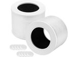 Filtro Di Ricambio Core Mini Compatibile Con Il Purificatore D'aria Levoit, Ricambio Real Hepa 3 In 1 Ad Alta Efficienza, Confezione Da 2 Filtri E 10 Pastiglie Aromatiche
