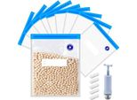 Sacchetti Per Il Sottovuoto, Sacchetti Per La Conservazione Sottovuoto, Ermetici 10 Pezzi 22 X 28 Cm Sacchetti Per Il Sous Vide Con Pompa Sacchetti Per Il Congelatore Cottura Sottovuoto Riutilizzabile