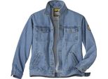 Atlas For Men - Giacca Di Jeans Da Uomo AF1885 (4XL) (Blu)