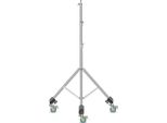 Stativo Per Luci, Pesante, Regolabile In Altezza, 2,8M Con Ruote