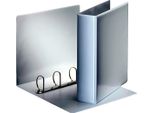 Esselte 49705 Raccoglitore Ad Anelli Di Presentazione, Con Tasche, A4, Pp, 4 Anelli, 50 Mm, Bianco