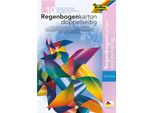 Folia 775 Folia Regenbogenkartonmappe, 225 X 320 Mm, 200 G/Qm