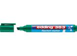 Edding 4-383004 383 Marcatore Per Lavagna A Fogli Mobili - Ricaricabile, 1 - 5 Mm, Verde