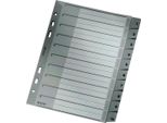 Leitz 1285-00-00 Indice Numerico 1-10 Pp A5 Pp 10 Fogli Grigio(S)