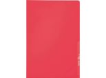 Leitz 4000-00-25 4000 Manicotto Per Pellicola Pp A4 Standard, Grana, Rosso, 0,13 Mm