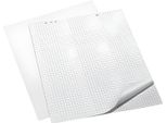 Q-Connect® KF01982 Flipchart-Block, 68 X 99 Cm, Blanko, 20 Blatt