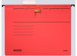 Leitz 1984-00-25 1984 Raccoglitore A Sospensione Alpha® - Pinzatura, Cartone Pendarec, Rosso