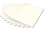 10X Folia 6101 Cartoncino Fotografico 50 X 70 Cm Bianco Perla