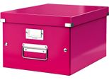 Leitz Click & Store Scatola Per La Conservazione Di Documenti Polipropilene (Pp) Rosa