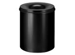 V-Part - FeuerlöSchender Papierkorb 80 Liter - Steel - Schwarz