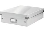 Scatola Di Organizzazione Leitz Click & Store Wow, Grande, Bianco