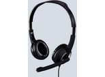 Hama 00053982 Hama HS-P150 Headset Schwarz
