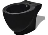 Vidaxl Bidet A Pavimento Bidet A Pavimento In Ceramica Nero
