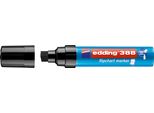 Edding 388-1 388 Pennarello Per Lavagna A Fogli Mobili - 4 - 12 Mm, Nero