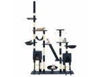 Vidaxl Tiragraffi Per Gatti Con Tiragraffi In Sisal 230 - 250 Cm Blu