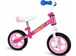 Disney Equilibrio Biciclette 2 Ruote Minnie Mouse Loopfiets Met 2 Wielen 10 Pollici Ragazze Rosa / Bianco