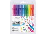 Tombow Ws-Pk-12P-3Twintone Confezione Da 12 Colori Arcobaleno