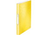 Leitz 4257-00-16 Raccoglitore Wow A 2 Anelli Giallo 3,2 Cm Din A4