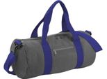 Bagbase Borsone / Borsa Da Viaggio, 20 Litri (2 Pezzi/Confezione) BC4425 (Taglia Unica) (Grigio Chiaro/Marino)