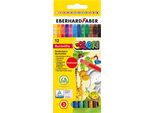 Eberhard Faber 514817 12 Eberhard Faber Colori Buntstifte Farbsortiert