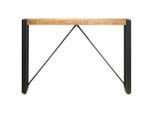 Vidaxl Tavolo Consolle 110×35×76 Cm In Legno Massiccio Di Mango