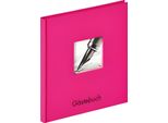 Walther Guestbook Fun Rosa 23X25 Cm 72 Pagine Bianche