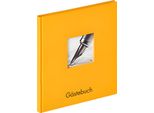 Libro Degli Ospiti Walther Fun 23X25 Cm Mais Giallo 72 Pagine Bianche