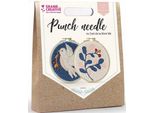 Set Di Aghi Graine Creative Punch Bird Flower - Set Completo Per Ricamo