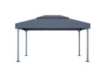 Vidaxl Padiglione 400 X 300 Cm Alluminio Antracite