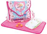 Heless® Borsa Fasciatoio Unicorno Emil & Fata Emma Accessori Per Bambole