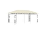 Padiglione Con Zanzariera 6X3X2,73 M Crema