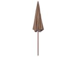Vidaxl Ombrellone Con Palo In Acciaio 300 Cm Taupe