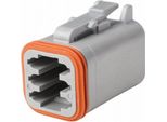 Alloggiamento A Innesto 24 V A 6 Poli Hella Light Expertise Adatto Ad Es. Per Aebi