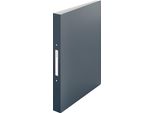 Leitz Cosy Raccoglitore Ad Anelli Doppio A4, Interamente In Plastica, Dorso 3,2 Cm, Grigio Velluto