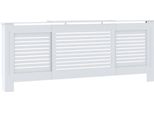 Vidaxl Rivestimento Per Radiatori In Mdf Bianco 205 Cm