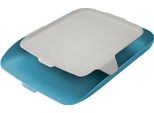 Leitz 5259-00-61 Leitz Vassoio Per Lettere Con Organizer, Din A4, Blu