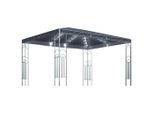 Padiglione Con Luci Led 400X300 Cm Antracite