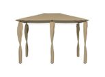 Vidaxl Padiglione Con Copripalo 3X4X2,6 M Taupe 160 G/M²