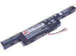 Batteria T6 Power Per Acer Aspire E5-575 Serie, Li-Ion, 10,95 V, 5200 Mah (56 Wh), Nero
