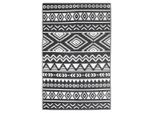 Vidaxl Tappeto Per Esterni Arakil Nero 120X180 Cm Pp