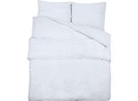 Vidaxl Set Di Biancheria Da Letto Bianco 260X240 Cm Cotone