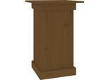 Vidaxl Portafiori Marrone Miele 40X40X60 Cm In Legno Di Pino Massiccio