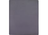 Vidaxl Lenzuolo Matrimoniale Jersey Antracite 100X200 Cm Cotone