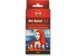 Pastelli Koh-I-Noor Wax Aquarell Set 12 Pz