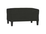Sgabello Nero 70X55X41 Cm In Tessuto