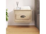Comodino A Parete Rovere Sonoma 41,5X36X28 Cm