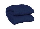 Vidaxl Coperta Pesata Blu 152X203 Cm 7 Kg Tessuto